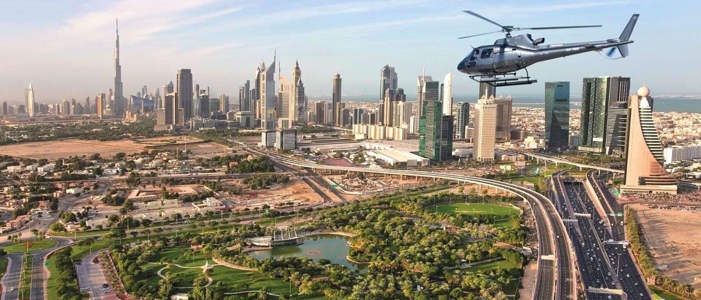 15 Minutes Helicopter Ride Dubai
