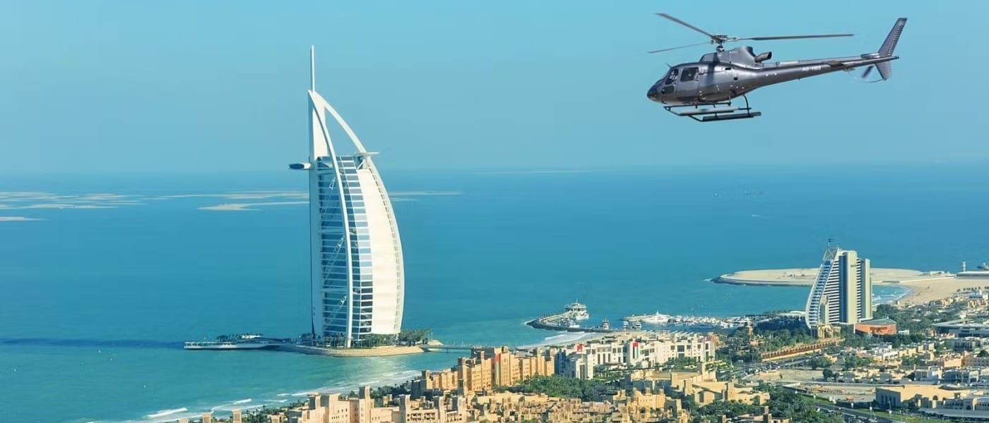 15 Minutes Helicopter Ride Dubai