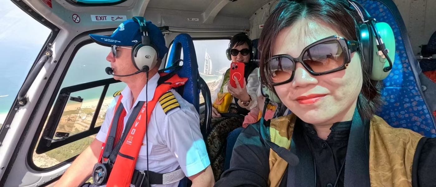 17 Minutes Helicopter Ride Dubai