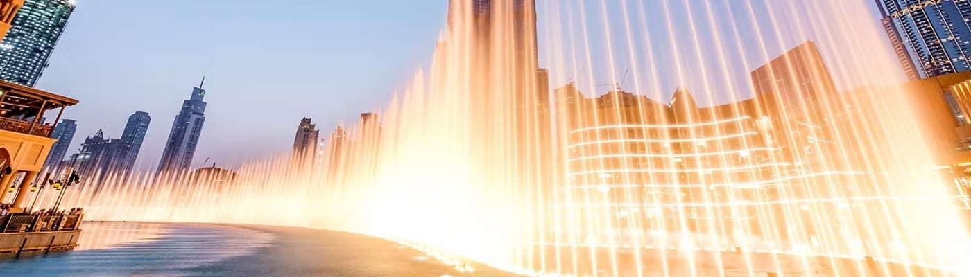 Dubai Fountain Show Lake ride