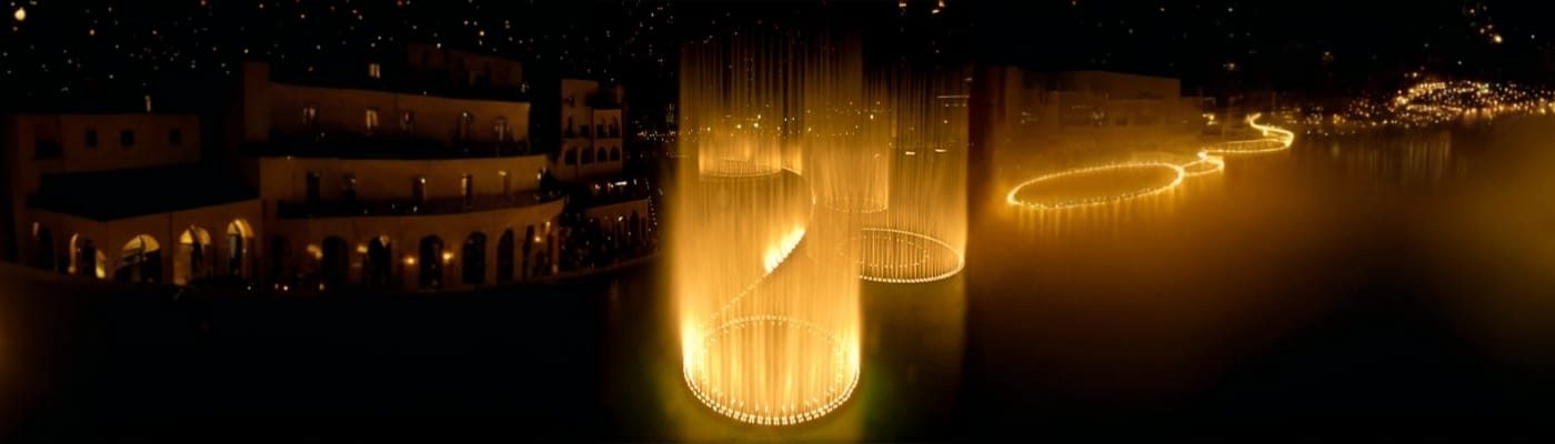Dubai Fountain Show Lake ride