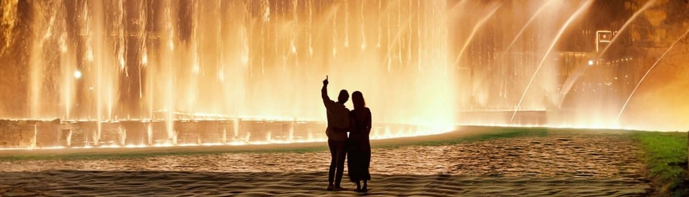 Dubai Fountain Show Lake ride