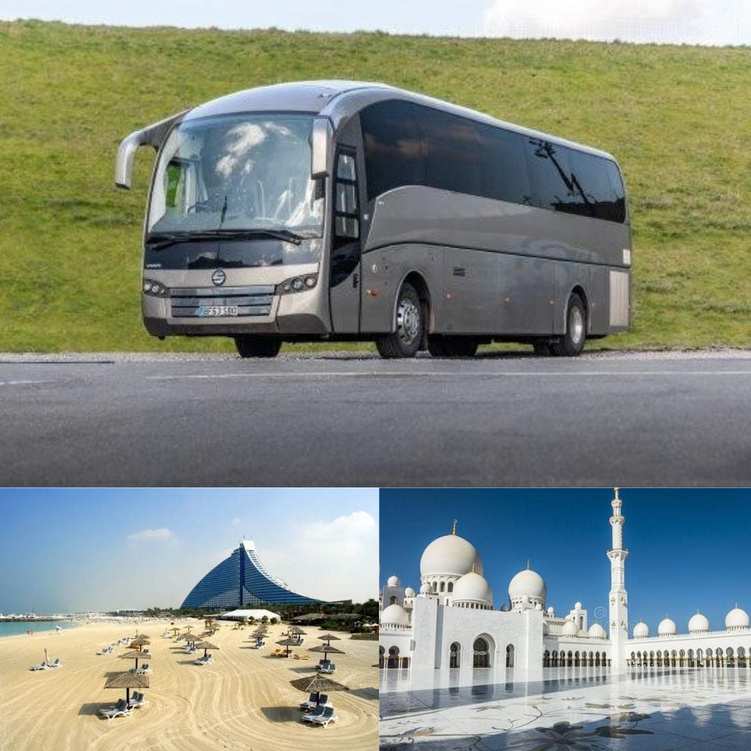 Private City Tour by 37 Seater Coach - Dubai City Tours Bus Price