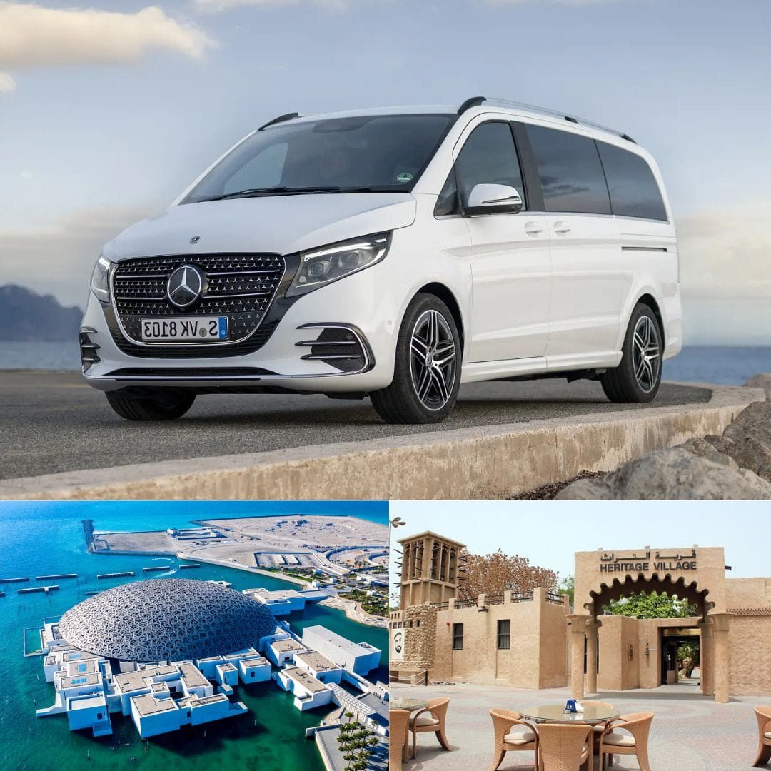 Private City Tour by Luxury Mercedes Benz Viano